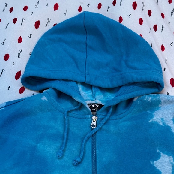 Blue tie-dye sweater - Picture 5 of 8